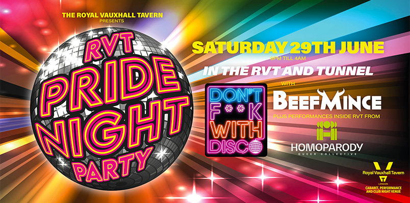 THE RVT PRIDE NIGHT PARTY